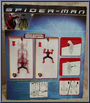 Spider-Man (Drop & Crawl) from Spider-Man - Movie - Other Figures manufactured by Toy Biz [Back]