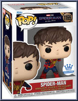 Spider-Man (Unmasked) from Spider-Man - No Way Home - Pop! Vinyl Figures manufactured by Funko [Front]