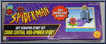 Kingpin's Crime Central  from Spider-Man - PVC Playsets manufactured by Toy Biz [Side]