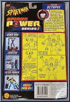 Dr. Octopus from Spider-Man - Spider Power - Series 2 manufactured by Toy Biz [Back]