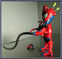 Future Spider-Man from Spider-Man - Web Trap manufactured by Toy Biz [Loose]