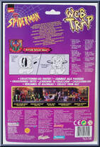 Future Spider-Man from Spider-Man - Web Trap manufactured by Toy Biz [Back]