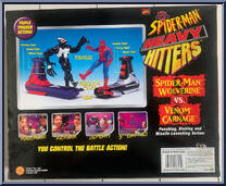 Heavy Hitters 4-pack from Spider-Man - Heavy Hitters manufactured by Toy Biz [Back]