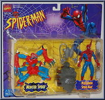 Monster Spider & Spider Man (Web Cannon) Action Figure