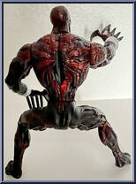 Spider-Carnage from Spider-Man - Venom - Along Came a Spider manufactured by Toy Biz [Loose]
