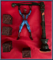 Spider-Man (Flip and Swing) from Spider-Man - Spider Power - Series 2 manufactured by Toy Biz [Loose]