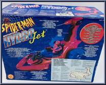 Hydro Jet - Spider-Man from Spider-Man - Motorized manufactured by Toy Biz [Back]