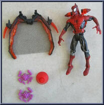 Spider-Man (Web Catcher) from Spider-Man - Flip 'N Trap manufactured by Toy Biz [Loose]
