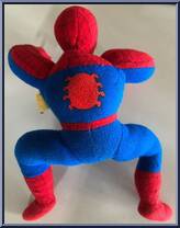 Spider-Man 10" (Suction) from Spider-Man - Plush manufactured by Toy Biz [Loose]