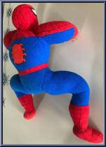 Spider-Man 10" (Suction) from Spider-Man - Plush manufactured by Toy Biz [Loose]