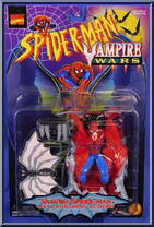 Spider-Man (Vampire) from Spider-Man - Vampire Wars manufactured by Toy Biz [Front]