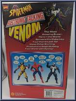 Venom from Spider-Man - 15" Electronic Talking manufactured by Toy Biz [Back]