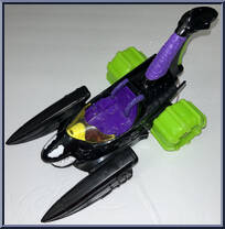 Hydro Jet - Venom from Spider-Man - Motorized manufactured by Toy Biz [Loose]