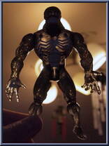 Venom (Stealth) from Spider-Man - Animated - Series 7 manufactured by Toy Biz [Loose]