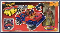 Web Runner (with Spider-Man) from Spider-Man - Vehicles manufactured by Toy Biz [Front]