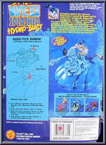 Namor (Aqua Tech) from Spider-Man - Web Splashers - Hydro Blast manufactured by Toy Biz [Back]