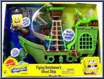 Flying Dutchman's Ghost Ship from Spongebob Squarepants - Playsets manufactured by Jakks Pacific [Front]
