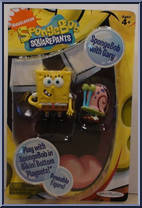 Spongebob (with Gary) from Spongebob Squarepants - Basic Series manufactured by Jakks Pacific [Front]