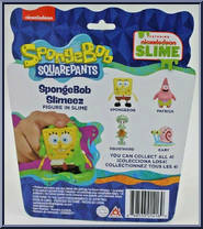 Spongebob from Spongebob Squarepants - Slimeez manufactured by Alpha Group [Back]