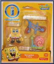 Spongebob & Gary (Bicycle) Action Figure