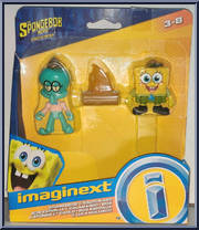 Spongebob & Squidward (Camp Coral) Action Figure