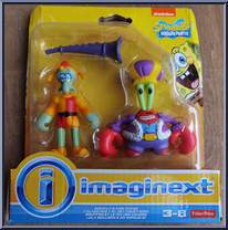 Squidly & King Krabs Action Figure