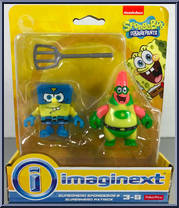 Superhero Spongebob & Superhero Patrick Action Figure