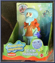Squidward (Talking) from Spongebob Squarepants - Basic Series manufactured by Mattel [Front]