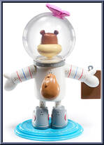 Sandy Cheeks from Spongebob Squarepants - Basic Series manufactured by Noble Toys [Loose]