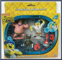 Spongebob Heroes Set Action Figure