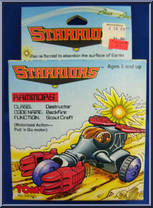 Backfire from Starriors - Basic Series manufactured by Tomy [Front]