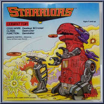 Deadeye & Cricket from Starriors - Basic Series manufactured by Tomy [Front]
