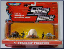 Starship Troopers #1 from Starship Troopers - Micro Machines manufactured by Galoob [Front]