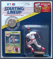 Barry Larkin from Starting Lineup - Baseball - 1991 Series manufactured by Kenner [Front]