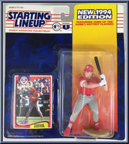 Darren Daulton from Starting Lineup - Baseball - 1994 Series manufactured by Kenner [Front]