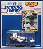 Ellis Burks from Starting Lineup - Baseball - 1990 Series manufactured by Kenner [Front]