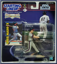 Greg Maddux (Extended) from Starting Lineup - Baseball - 1999 Series manufactured by Kenner [Front]