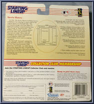 Jose Canseco from Starting Lineup - Baseball - 1998 Series manufactured by Kenner [Back]