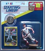 Len Dykstra from Starting Lineup - Baseball - 1991 Series manufactured by Kenner [Front]