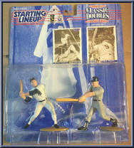 Mickey Mantle / Roger Maris from Starting Lineup - Baseball - Classic Doubles - 1997 manufactured by Kenner [Front]