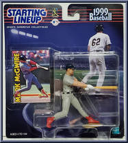 Mark McGwire from Starting Lineup - Baseball - 1999 Series manufactured by Kenner [Front]