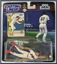 Omar Vizquel from Starting Lineup - Baseball - 1999 Series manufactured by Kenner [Front]