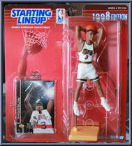 Allen Iverson from Starting Lineup - Basketball - 1998 Series manufactured by Kenner [Front]
