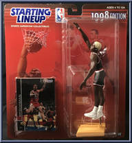 Dennis Rodman from Starting Lineup - Basketball - 1998 Series manufactured by Kenner [Front]