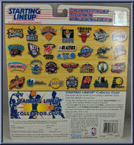 Glen Rice (Convention Special) from Starting Lineup - Basketball - 1997 Series manufactured by Kenner [Back]
