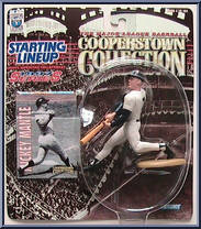 Mickey Mantle from Starting Lineup - Cooperstown Collection - 1997 Series manufactured by Kenner [Front]