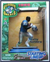 Barry Sanders from Starting Lineup - Football - Gridiron Greats - 1998 manufactured by Kenner [Front]