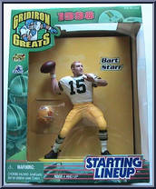 Bart Starr from Starting Lineup - Football - Gridiron Greats - 1998 manufactured by Kenner [Front]