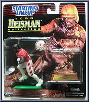 Earl Campbell from Starting Lineup - Football - Heisman Collection - 1998 manufactured by Kenner [Front]