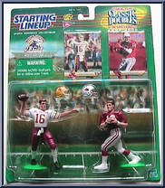 Jake Plummer / Jake Plummer from Starting Lineup - Football - Classic Doubles - 1999 manufactured by Kenner [Front]